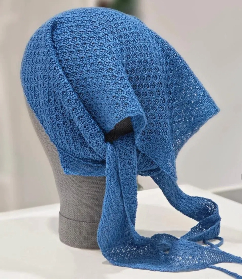 Мастер-класс по вязанию ажурной косынки — фото пряжи Cozy Wool